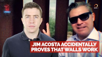 Jim Acosta Accidentally Proves that Walls Work