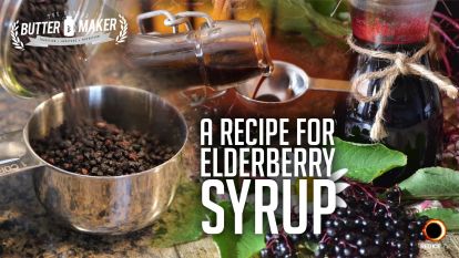 A Recipe For Elderberry Syrup