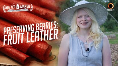 Preserving Berries: Fruit Leather