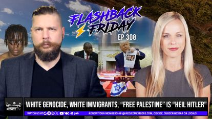 White Genocide, White Immigrants, "Free Palestine" Is "Heil Hitler"