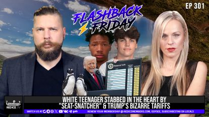 White Teenager Stabbed In The Heart By "Seat-Snatcher" & Trump's Strange Tariffs