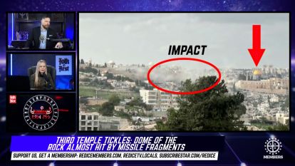 Third Temple Tickles: Dome of the Rock Almost Hit By Missile, Al-Aqsa Mosque To Be “Accidentally” Destroyed?