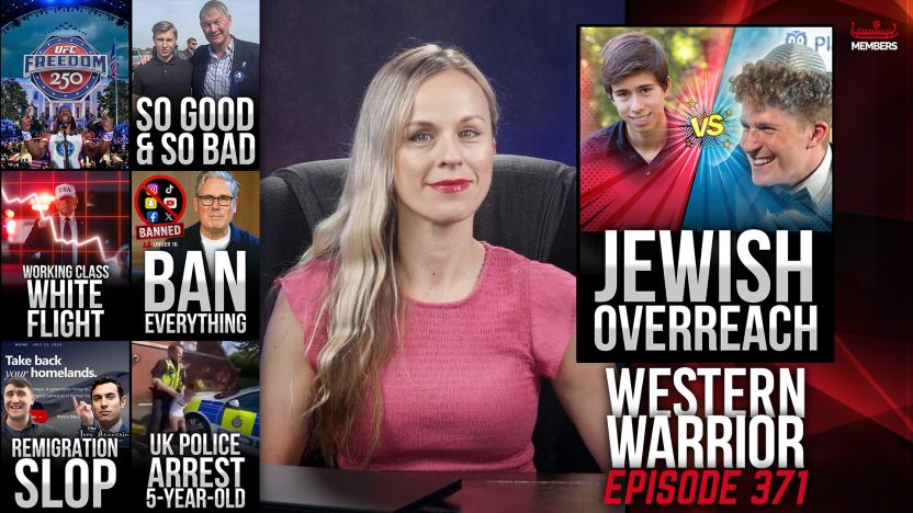 White House UFC Circus, Jewish Doxxing Overkill Of 19 Year Old Student & Britain&rsquo;s Chaos